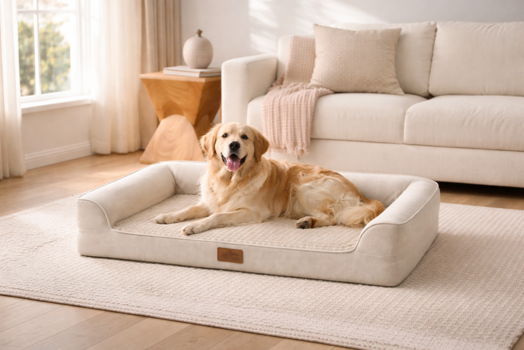 Stylish dog beds that also promote their Health
