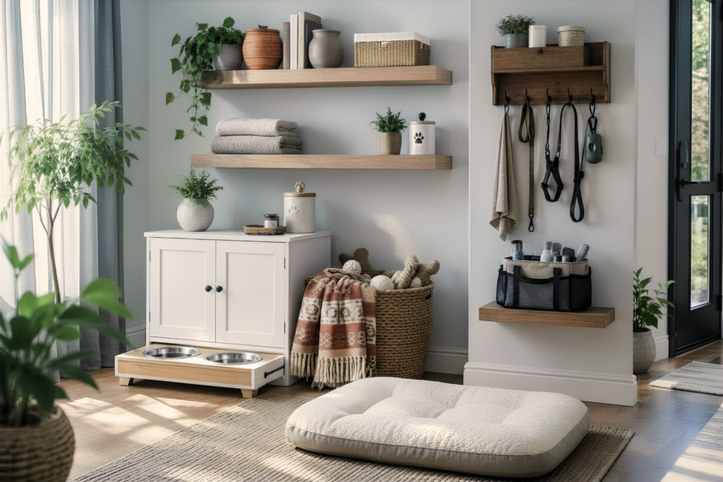 Pet Supplies Organization Ideas That Make Your Home Feel Less Cluttered