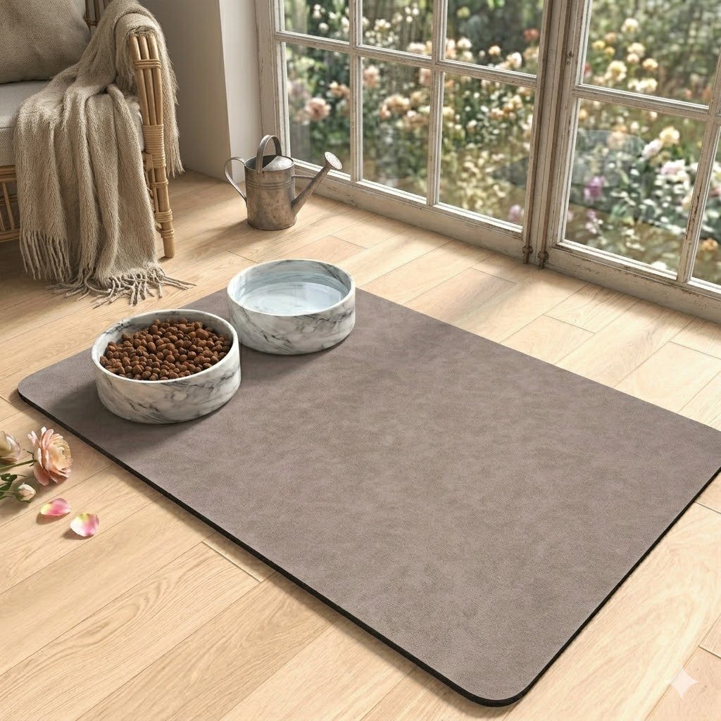 MontVoo absorbent pet feeding mat
