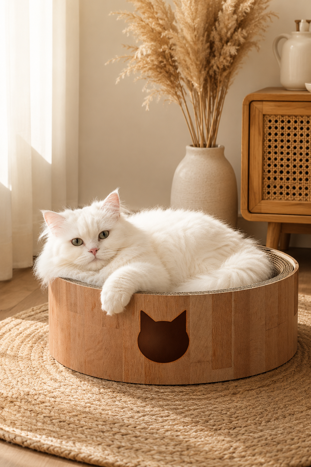 Necoichi cat scratcher bowl lounger