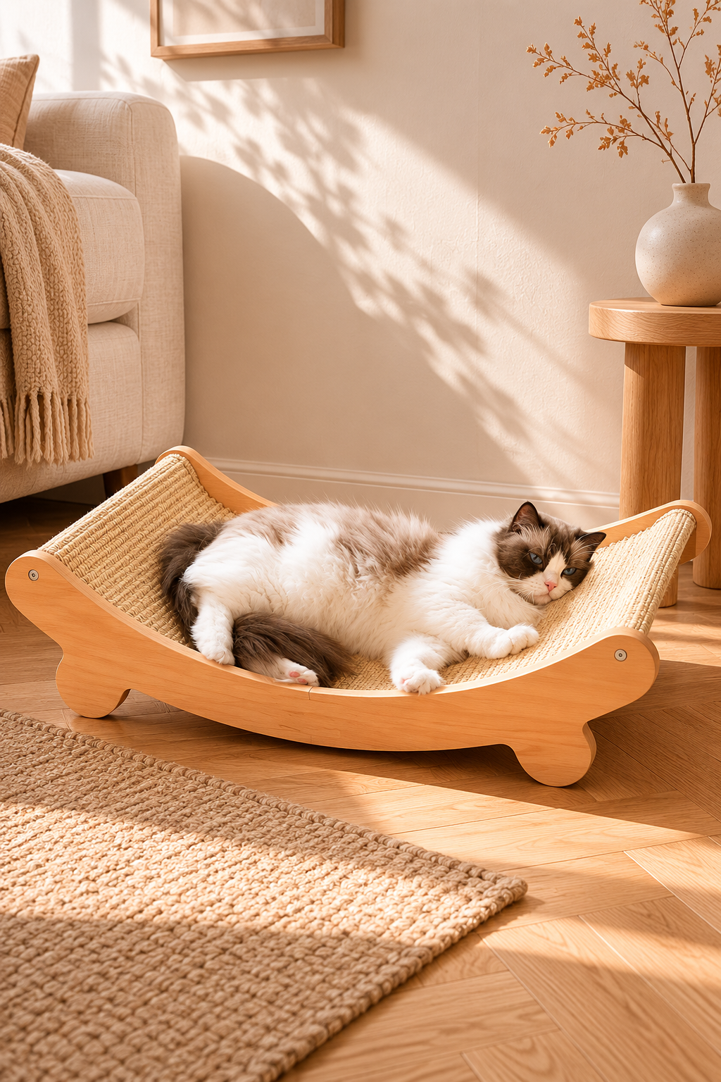 CHEERHOME PETS sisal cat scratcher bed and lounge