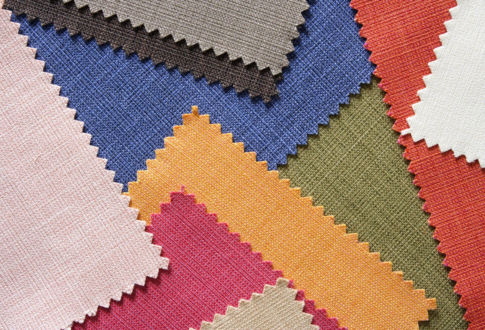 Upholstery fabric samples for pet furniture