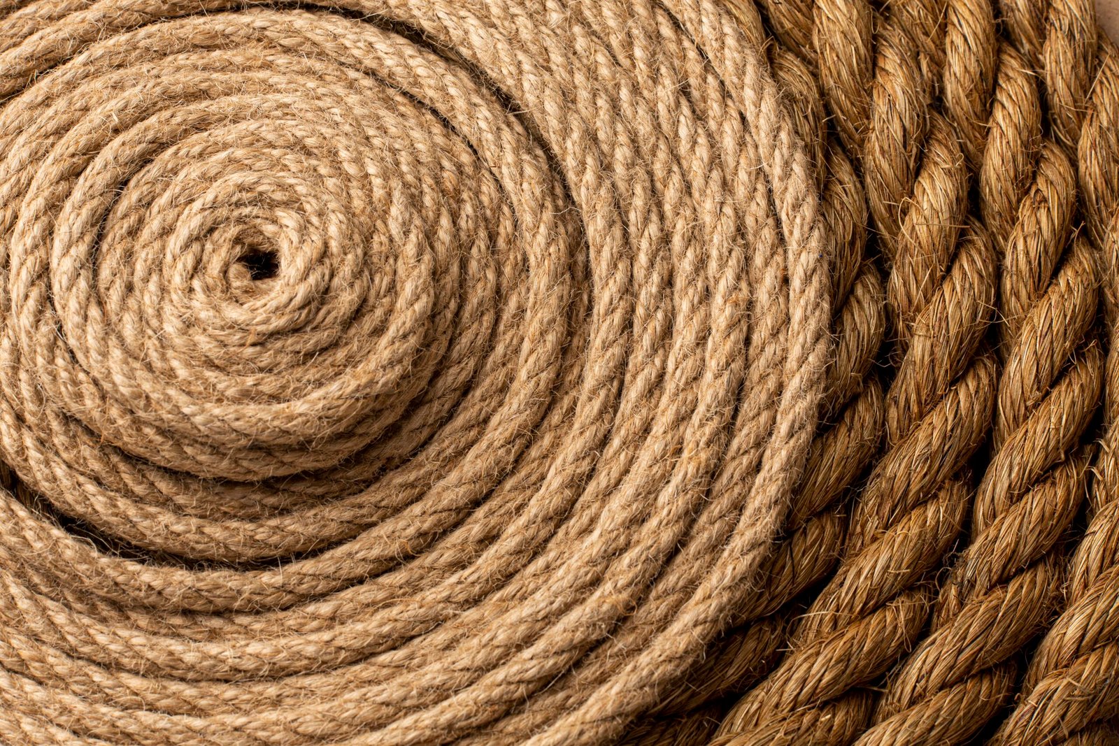 Rope and sisal texture for cat furniture
